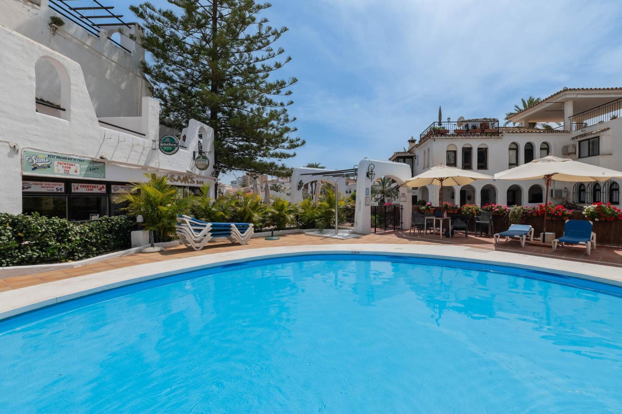 Apartamento Con Amplio Porche Y Bbq Benalmádena Dış mekan fotoğraf