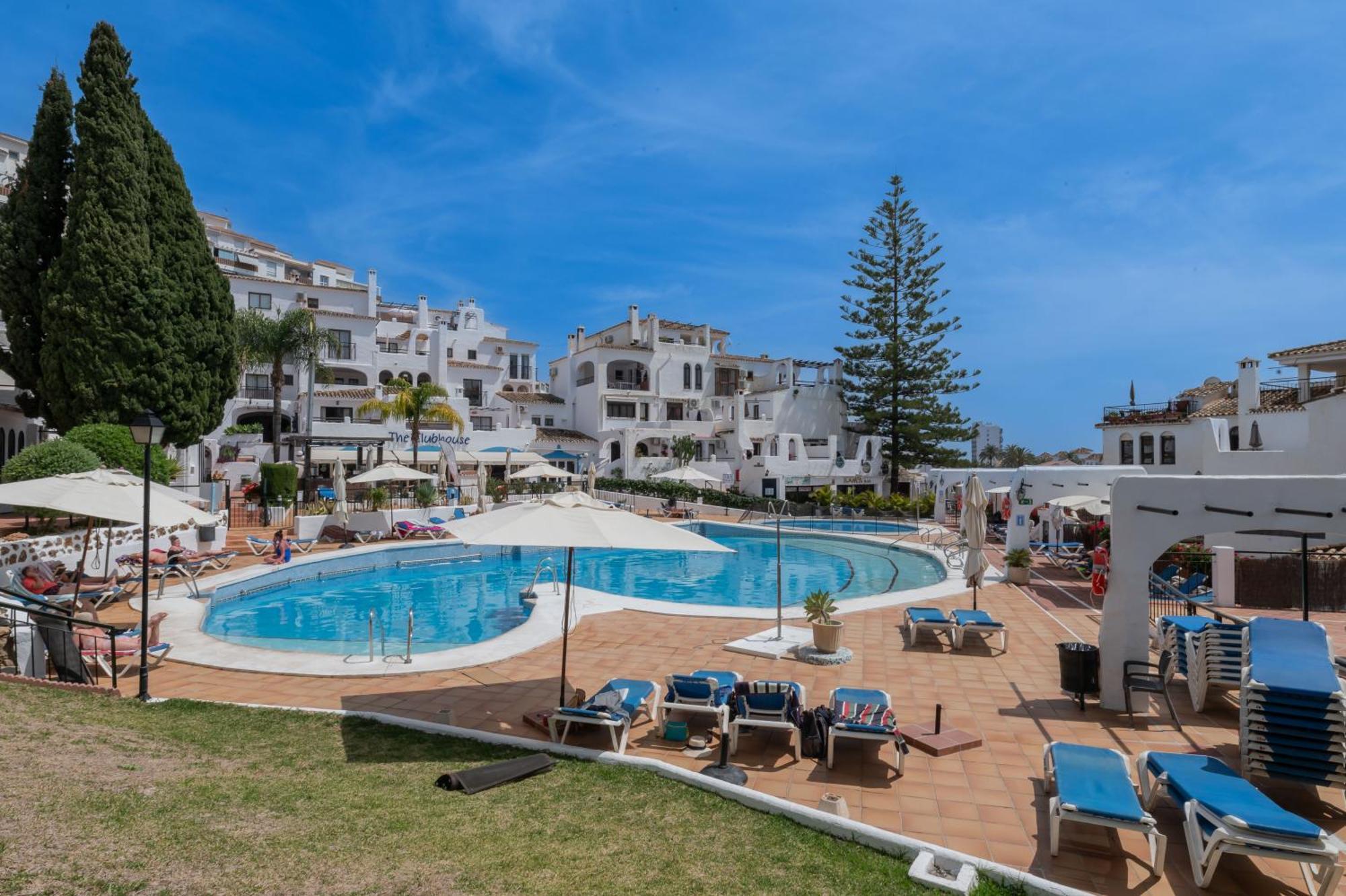 Apartamento Con Amplio Porche Y Bbq Benalmádena Dış mekan fotoğraf